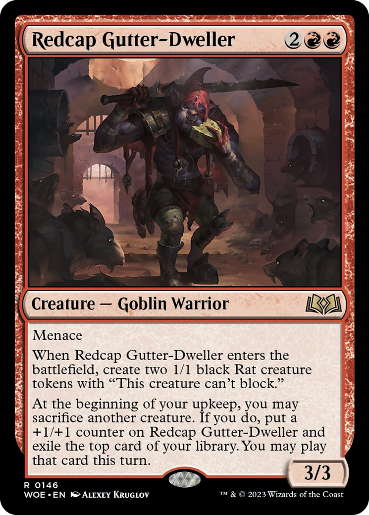 Redcap Gutter-Dweller [Wilds of Eldraine] | Sanctuary Gaming