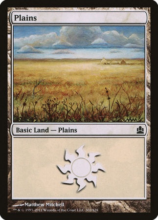 Plains (302) [Commander 2011] | Sanctuary Gaming