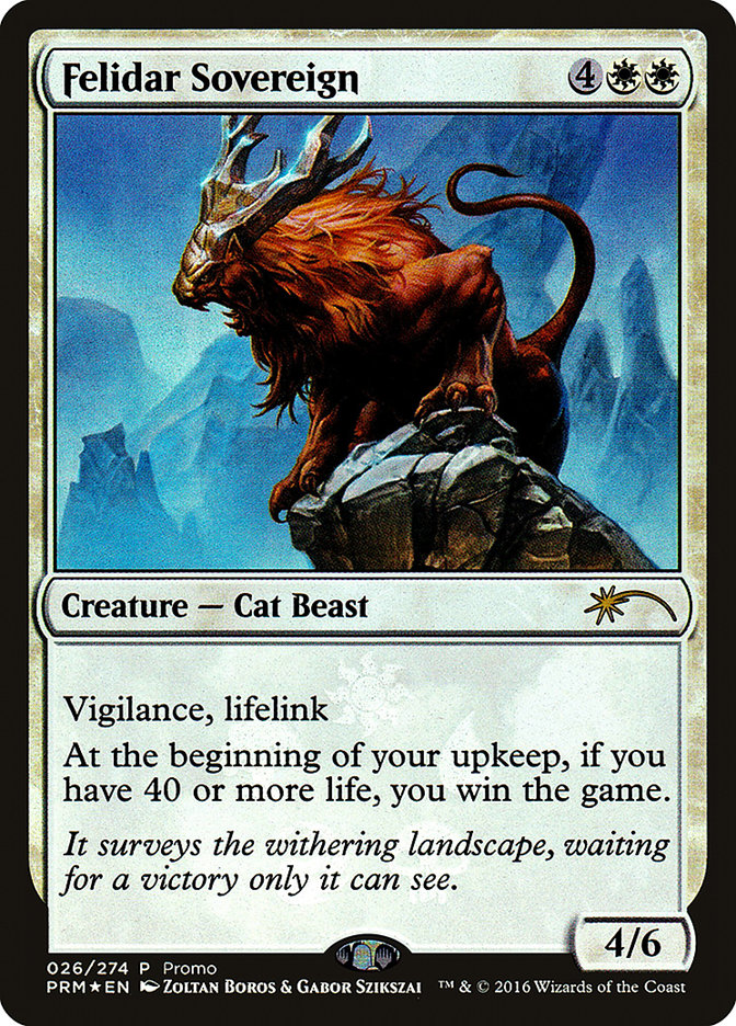 Felidar Sovereign [Resale Promos] | Sanctuary Gaming