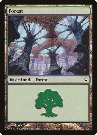 Forest (175) [New Phyrexia] | Sanctuary Gaming