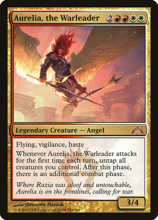 Aurelia, the Warleader [Gatecrash] | Sanctuary Gaming