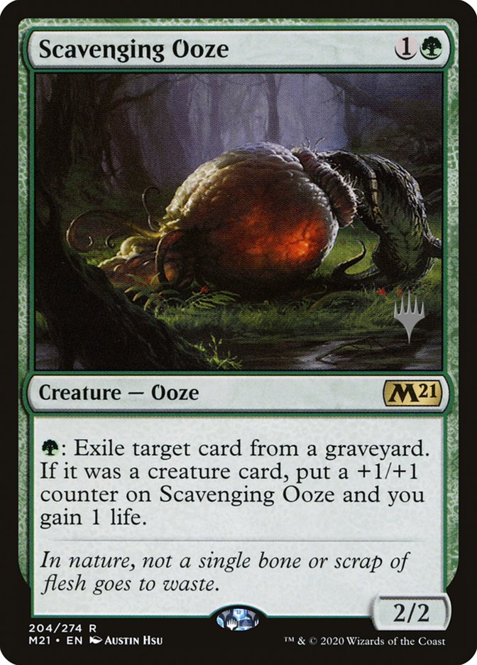 Scavenging Ooze (Promo Pack) [Core Set 2021 Promos] | Sanctuary Gaming