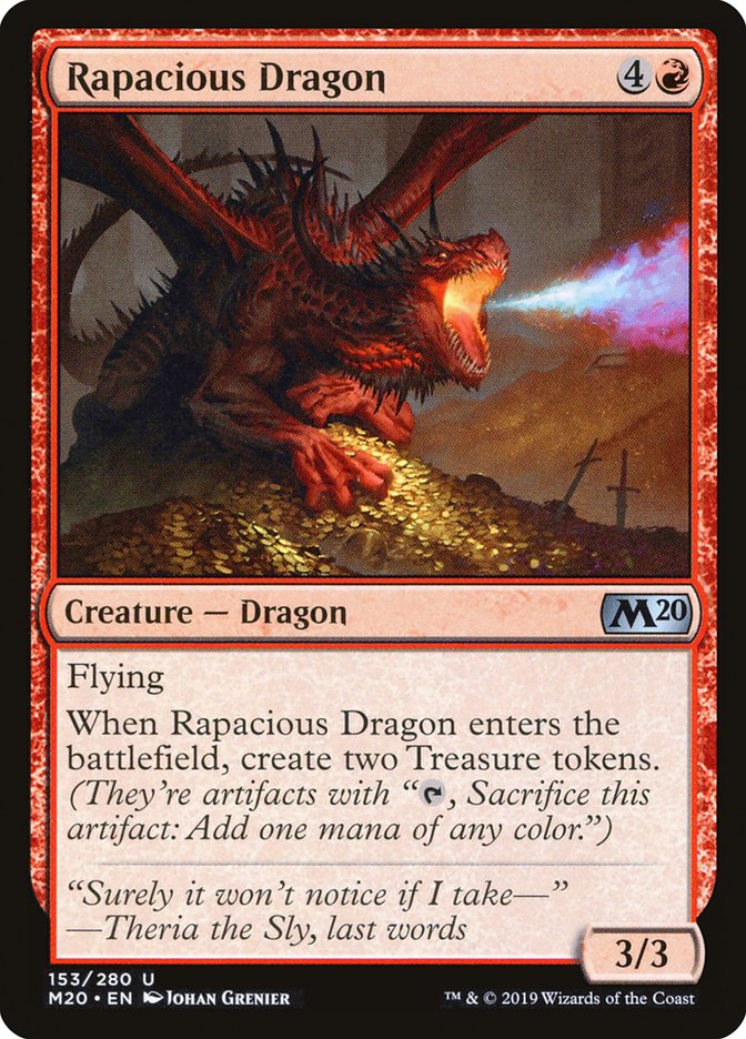 Rapacious Dragon [Core Set 2020] | Sanctuary Gaming