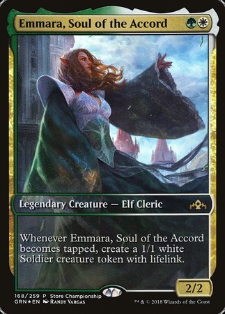 Emmara, Soul of the Accord [Guilds of Ravnica Promos] | Sanctuary Gaming