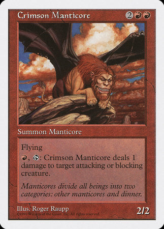 Crimson Manticore [Fifth Edition] | Sanctuary Gaming
