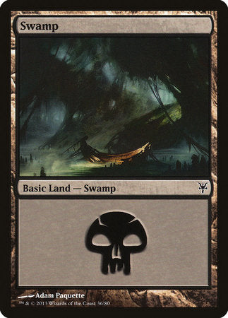 Swamp (36) [Duel Decks: Sorin vs. Tibalt] | Sanctuary Gaming