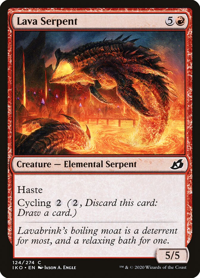 Lava Serpent [Ikoria: Lair of Behemoths] | Sanctuary Gaming