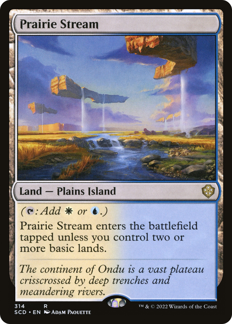 Prairie Stream [Starter Commander Decks] | Sanctuary Gaming