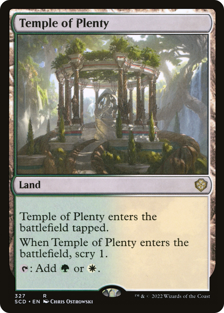 Temple of Plenty [Starter Commander Decks] | Sanctuary Gaming