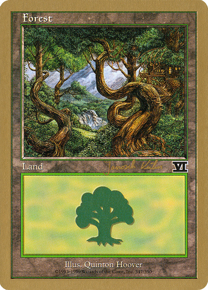 Forest (jk347) (Janosch Kuhn) [World Championship Decks 2000] | Sanctuary Gaming