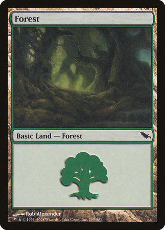 Forest (299) [Shadowmoor] | Sanctuary Gaming