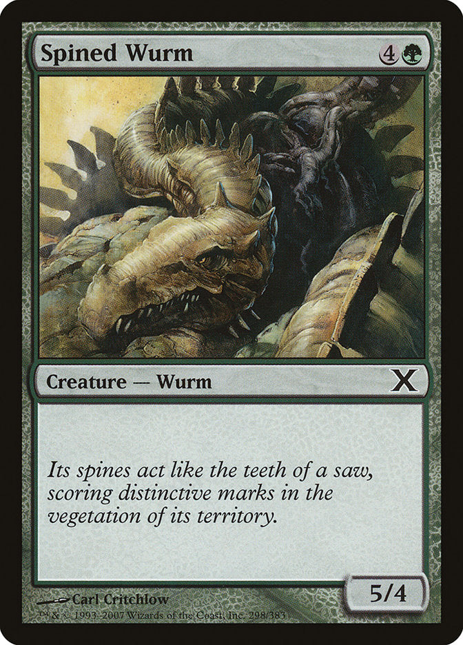 Spined Wurm [Tenth Edition] | Sanctuary Gaming