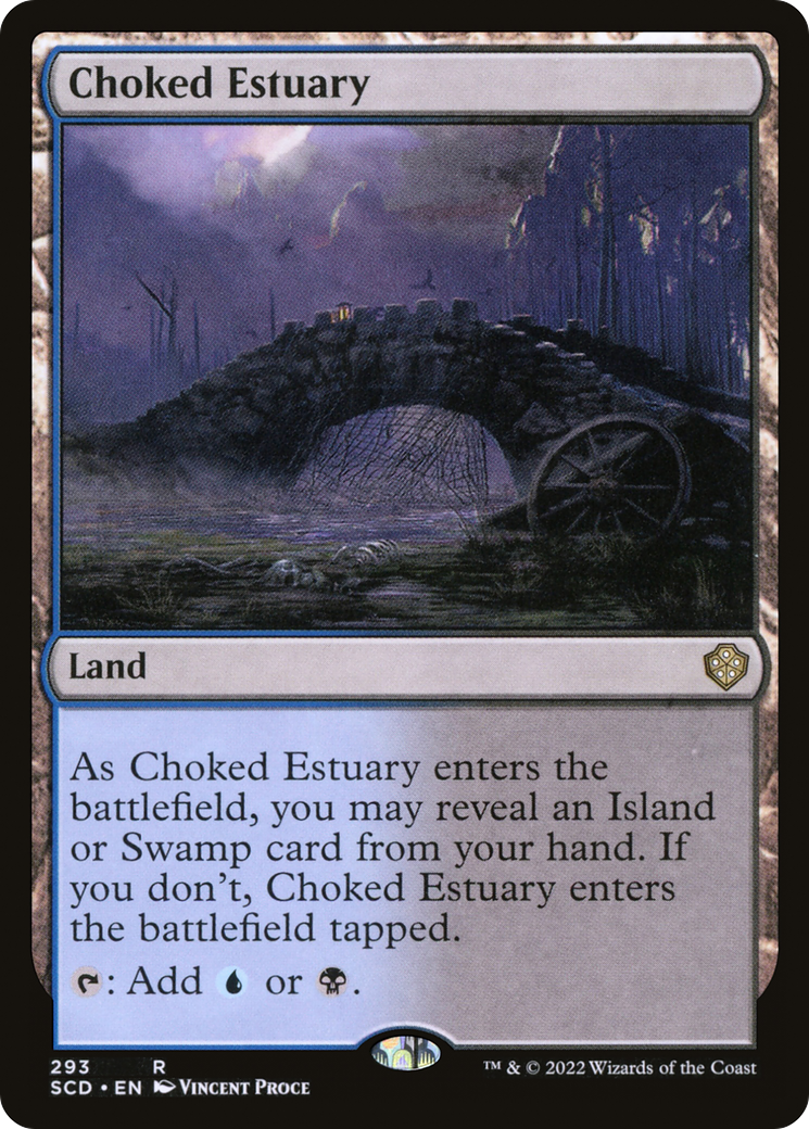 Choked Estuary [Starter Commander Decks] | Sanctuary Gaming