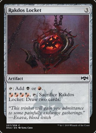 Rakdos Locket [Ravnica Allegiance] | Sanctuary Gaming