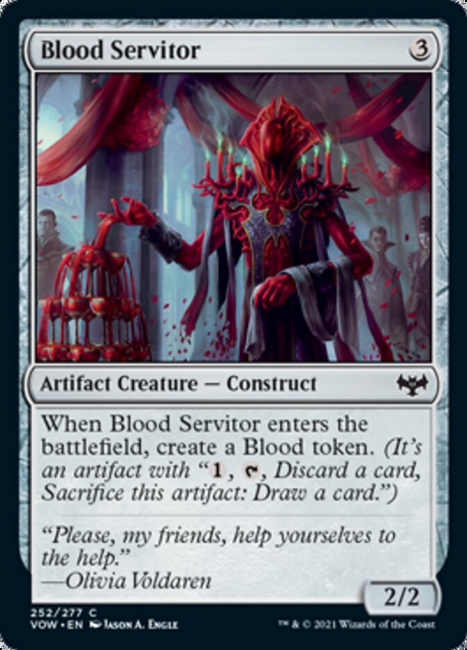 Blood Servitor [Innistrad: Crimson Vow] | Sanctuary Gaming