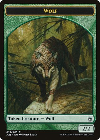 Wolf Token (013) [Masters 25 Tokens] | Sanctuary Gaming
