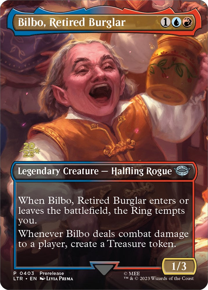 Bilbo, Retired Burglar [The Lord of the Rings: Tales of Middle-Earth Prerelease Promos] | Sanctuary Gaming
