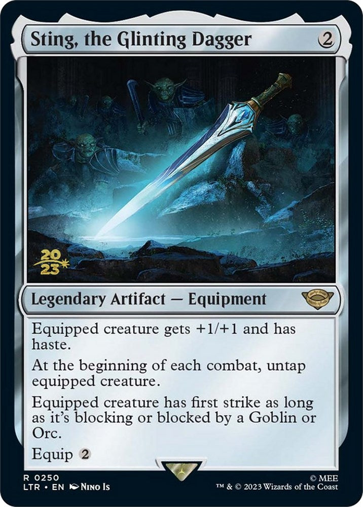 Sting, the Glinting Dagger [The Lord of the Rings: Tales of Middle-Earth Prerelease Promos] | Sanctuary Gaming