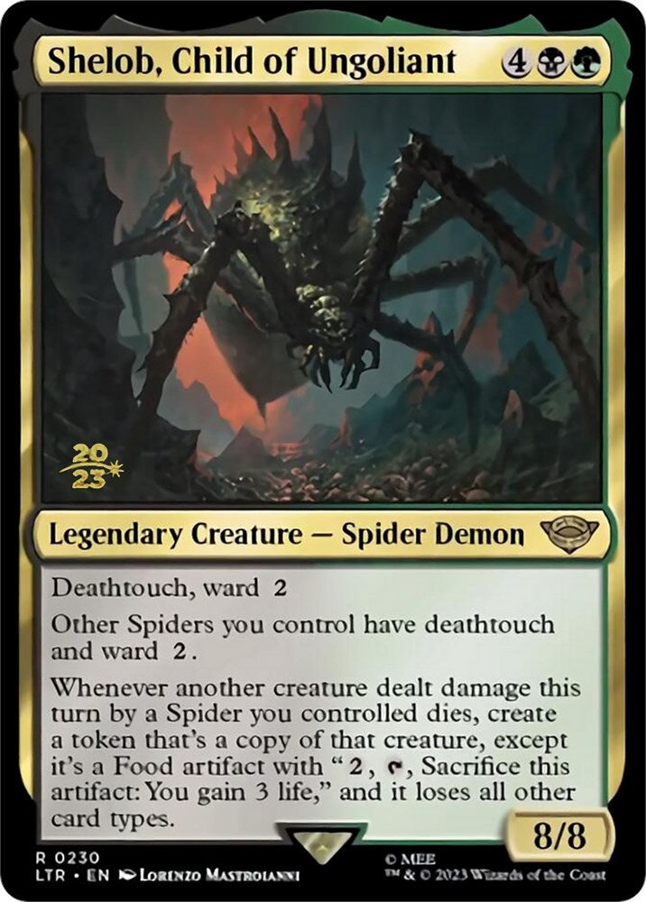 Shelob, Child of Ungoliant [The Lord of the Rings: Tales of Middle-Earth Prerelease Promos] | Sanctuary Gaming