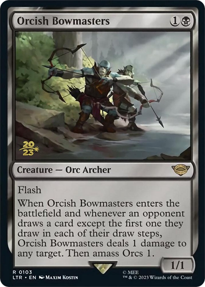 Orcish Bowmasters [The Lord of the Rings: Tales of Middle-Earth Prerelease Promos] | Sanctuary Gaming