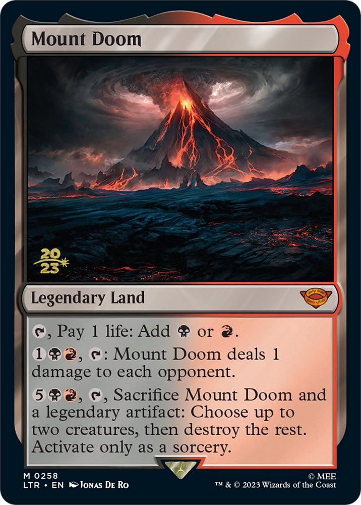 Mount Doom [The Lord of the Rings: Tales of Middle-Earth Prerelease Promos] | Sanctuary Gaming