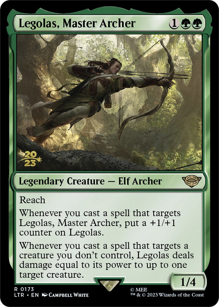Legolas, Master Archer [The Lord of the Rings: Tales of Middle-Earth Prerelease Promos] | Sanctuary Gaming