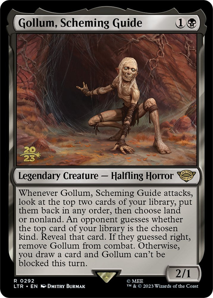 Gollum, Scheming Guide [The Lord of the Rings: Tales of Middle-Earth Prerelease Promos] | Sanctuary Gaming