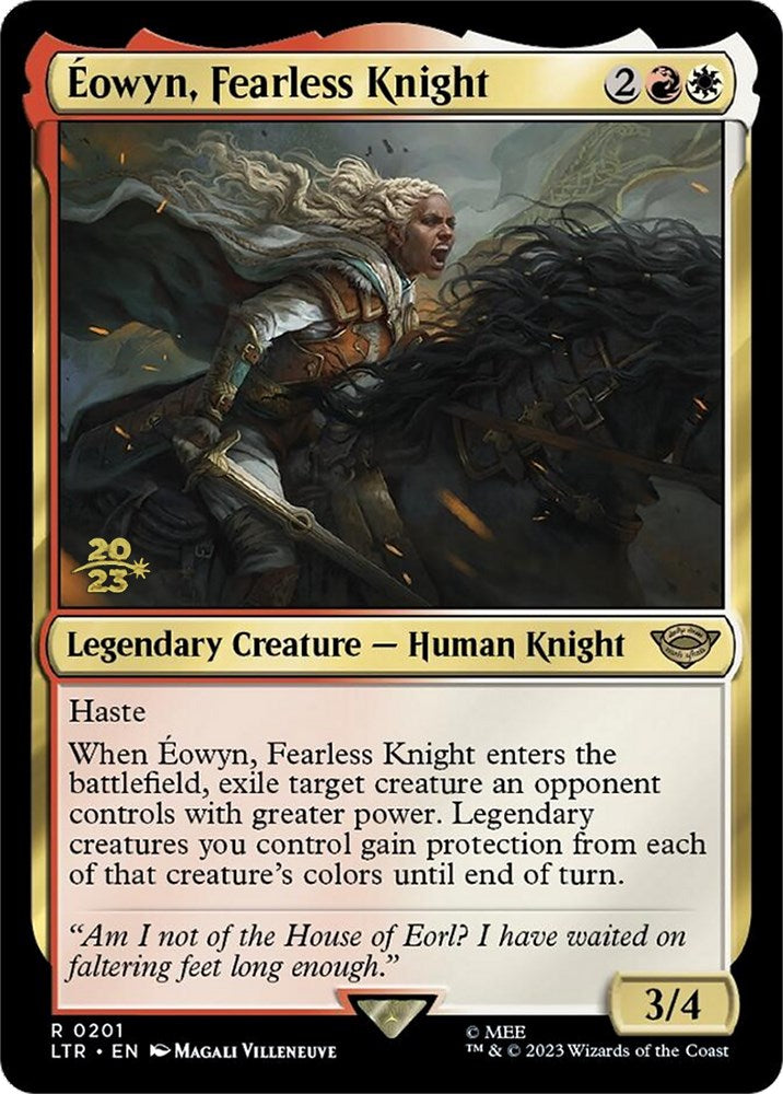 Eowyn, Fearless Knight [The Lord of the Rings: Tales of Middle-Earth Prerelease Promos] | Sanctuary Gaming