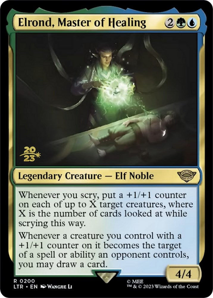 Elrond, Master of Healing [The Lord of the Rings: Tales of Middle-Earth Prerelease Promos] | Sanctuary Gaming