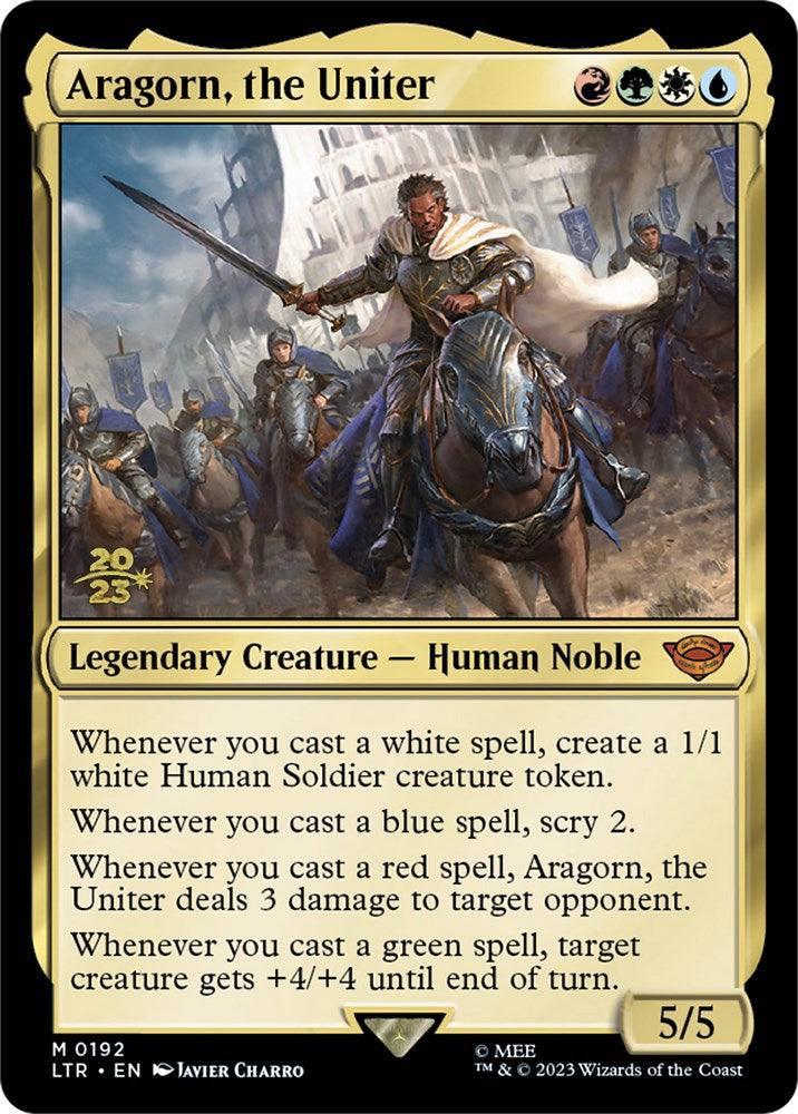 Aragorn, the Uniter [The Lord of the Rings: Tales of Middle-Earth Prerelease Promos] | Sanctuary Gaming