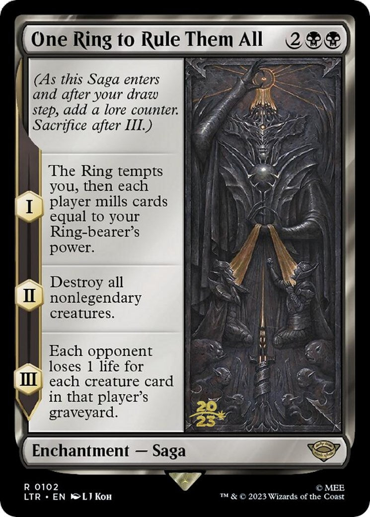 One Ring to Rule Them All [The Lord of the Rings: Tales of Middle-Earth Prerelease Promos] | Sanctuary Gaming
