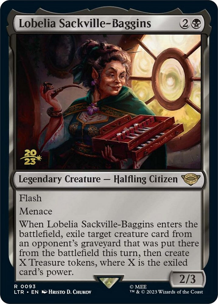 Lobelia Sackville-Baggins [The Lord of the Rings: Tales of Middle-Earth Prerelease Promos] | Sanctuary Gaming