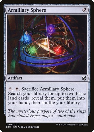 Armillary Sphere [Commander 2019] | Sanctuary Gaming