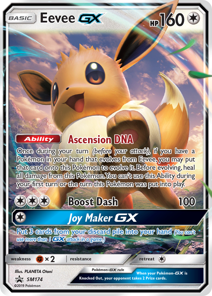 Eevee GX (SM174) [Sun & Moon: Black Star Promos] | Sanctuary Gaming