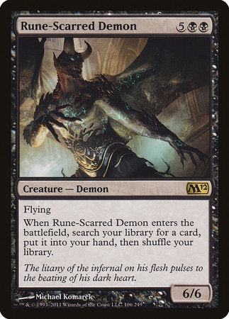 Rune-Scarred Demon [Magic 2012] | Sanctuary Gaming