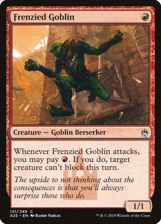 Frenzied Goblin [Masters 25] | Sanctuary Gaming
