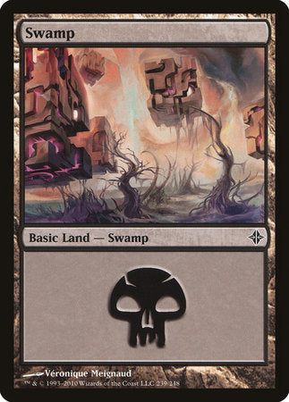 Swamp (239) [Rise of the Eldrazi] | Sanctuary Gaming