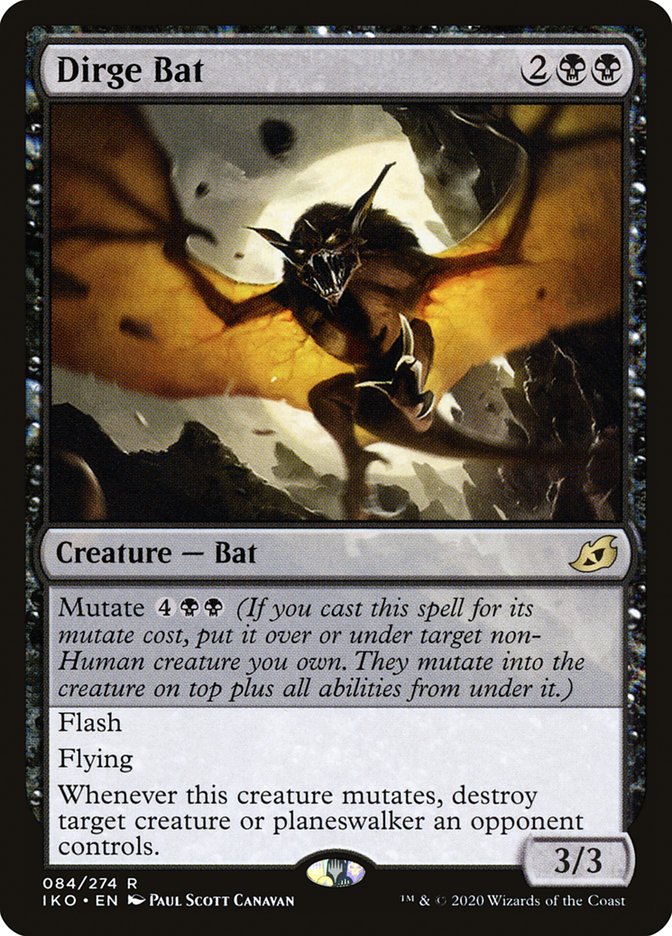 Dirge Bat [Ikoria: Lair of Behemoths] | Sanctuary Gaming