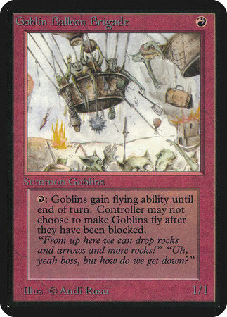 Goblin Balloon Brigade [Limited Edition Alpha] | Sanctuary Gaming