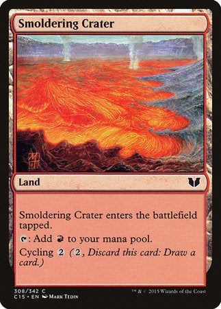 Smoldering Crater [Commander 2015] | Sanctuary Gaming