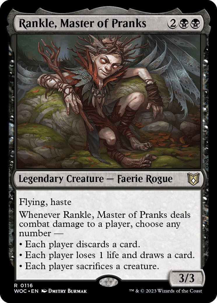 Rankle, Master of Pranks [Wilds of Eldraine Commander] | Sanctuary Gaming