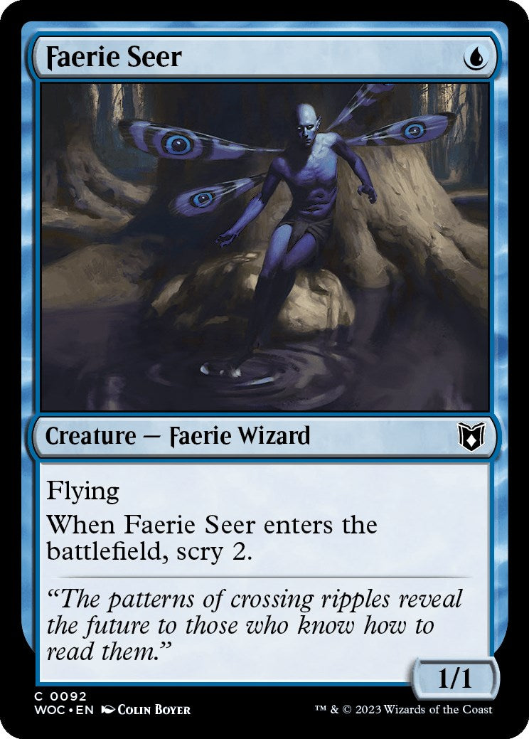 Faerie Seer [Wilds of Eldraine Commander] | Sanctuary Gaming