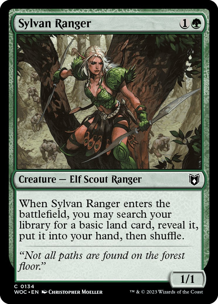 Sylvan Ranger [Wilds of Eldraine Commander] | Sanctuary Gaming