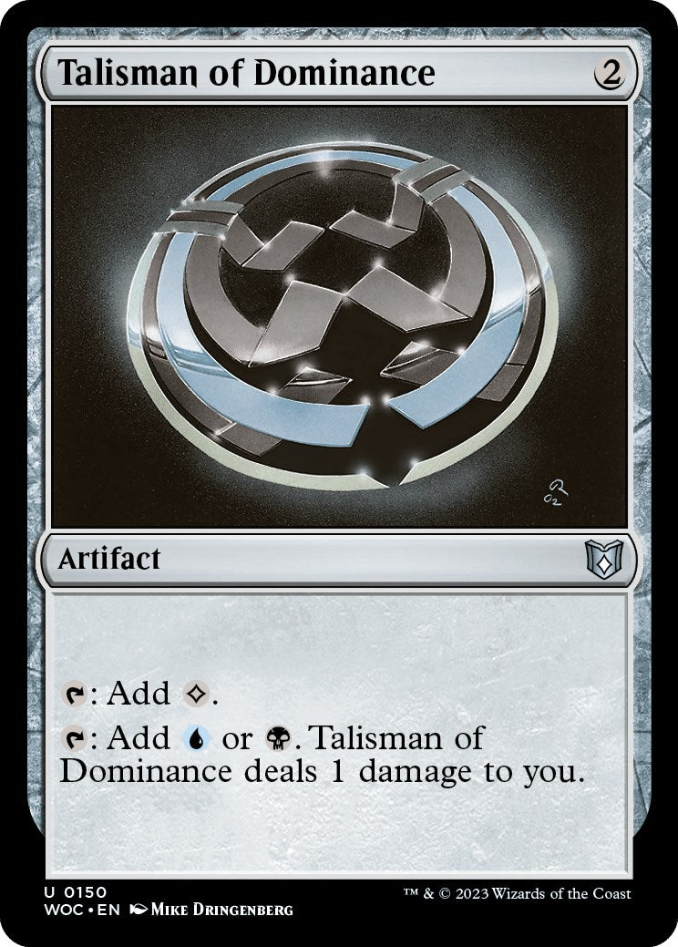 Talisman of Dominance [Wilds of Eldraine Commander] | Sanctuary Gaming