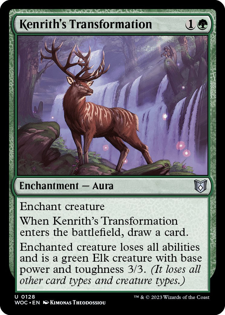 Kenrith's Transformation [Wilds of Eldraine Commander] | Sanctuary Gaming