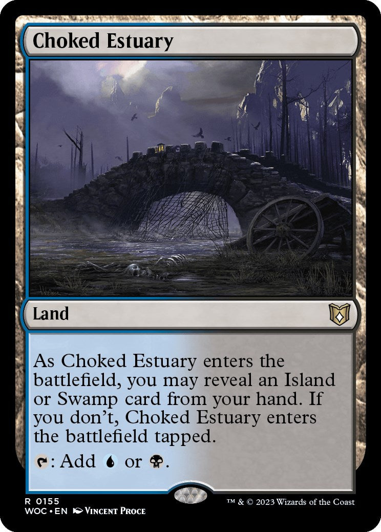 Choked Estuary [Wilds of Eldraine Commander] | Sanctuary Gaming