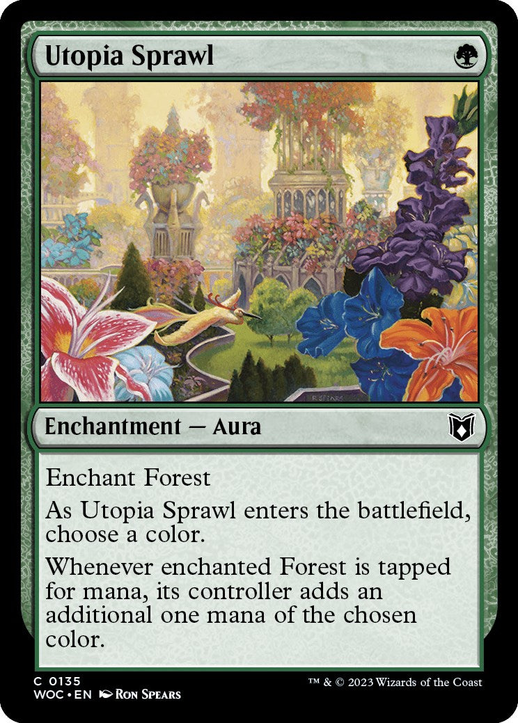 Utopia Sprawl [Wilds of Eldraine Commander] | Sanctuary Gaming