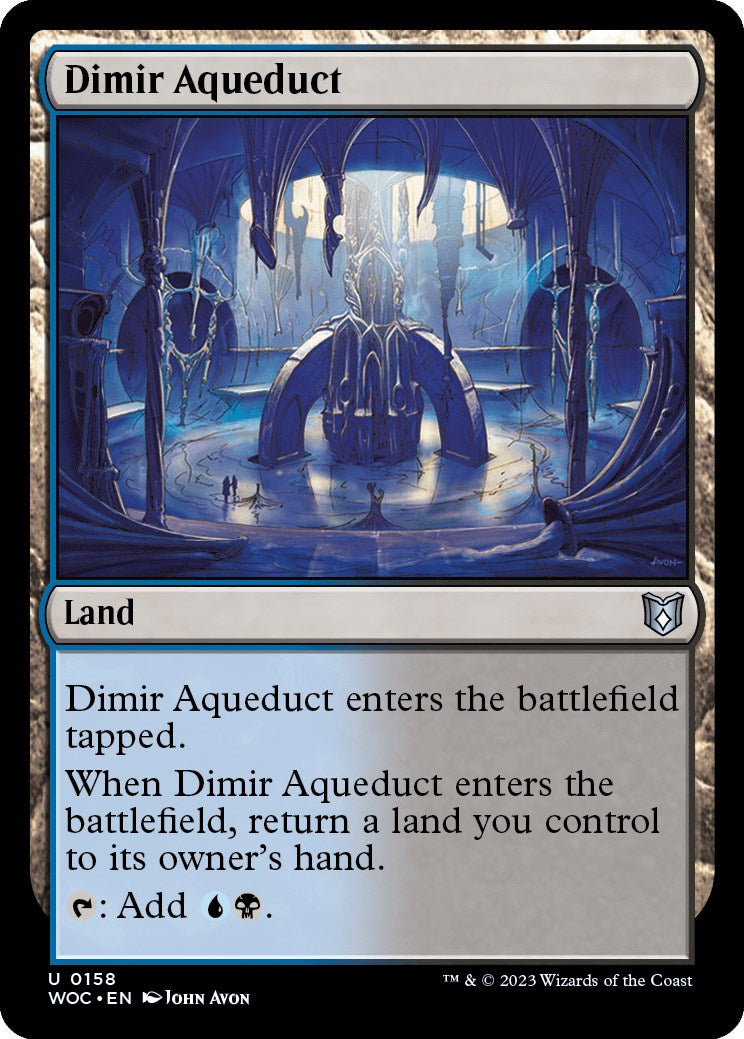 Dimir Aqueduct [Wilds of Eldraine Commander] | Sanctuary Gaming