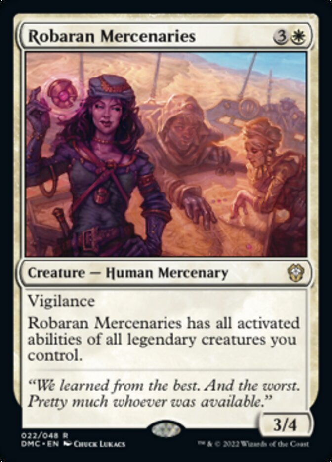 Robaran Mercenaries [Dominaria United Commander] | Sanctuary Gaming