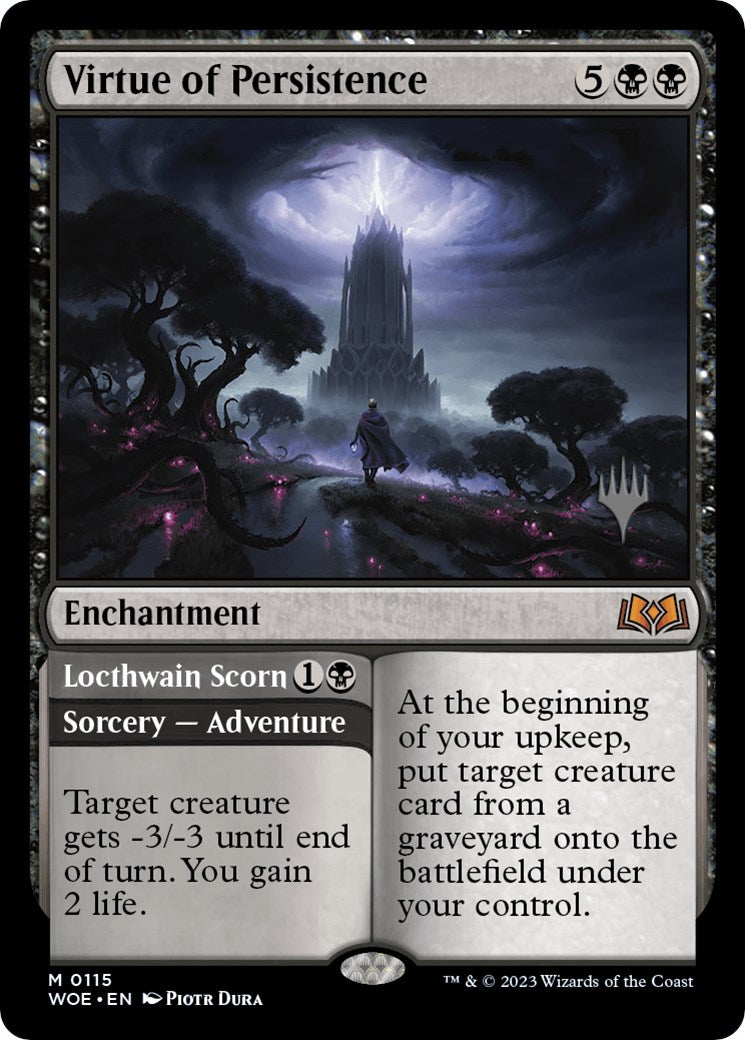 Virtue of Persistence (Promo Pack) [Wilds of Eldraine Promos] | Sanctuary Gaming